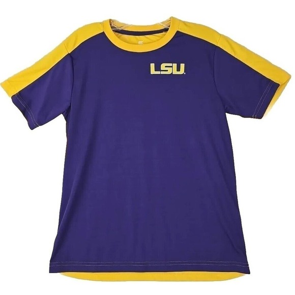 LSU Tigers Half Sleeve shirt size Youth Size L (18-20) Free Ship. - Picture 1 of 9